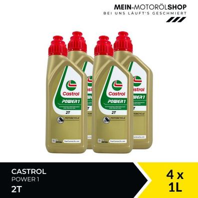 Castrol Power 1 2T 4x1 Liter