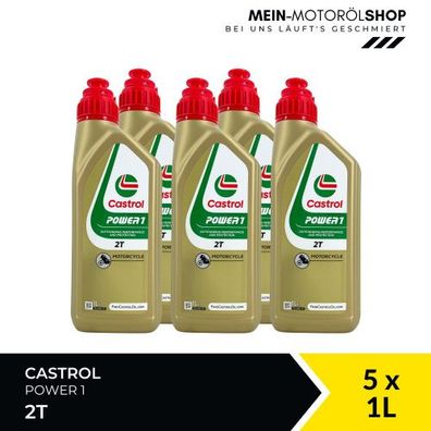 Castrol Power 1 2T 5x1 Liter