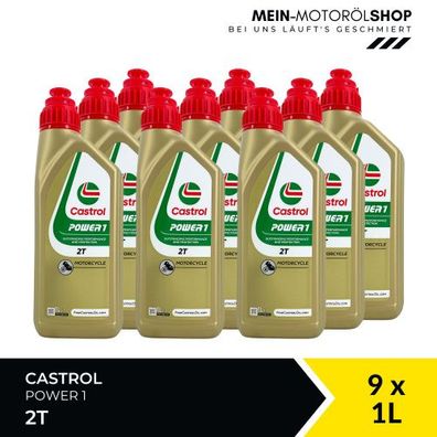 Castrol Power 1 2T 9x1 Liter