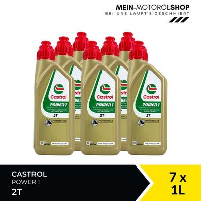 Castrol Power 1 2T 7x1 Liter