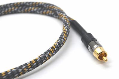 audioIN -dIGITAL75r Snake- HighEnd Digitalkabel 75 Ohm - SolidCore - RCA auf RCA