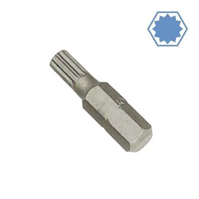 Spline Bit M5 25mm S2 Stahl 1/4 Zoll