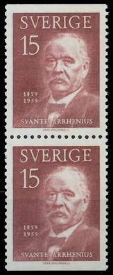Schweden 1959 Nr 453Do Du postfrisch SENKR PAAR SDAB2D2