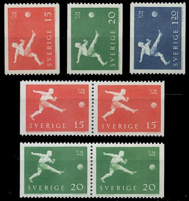 Schweden 1958 Nr 438-440 postfrisch XA836CE