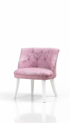 Stuhl Wohnzimmer Esszimmer Lehnstuhl Polsterstuhl ohne Armlehne Luxus Sessel Neu