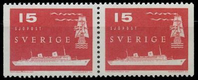 Schweden 1958 Nr 436Dl Dr postfrisch WAAGR PAAR SDB0B7A
