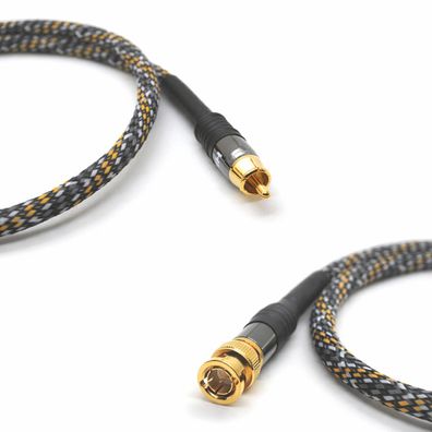 audioIN -dIGITAL75rb Snake- HighEnd Digitalkabel 75 Ohm - SolidCore - RCA auf BNC