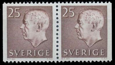 Schweden DS GUSTAV-VI Nr 478Dl Dr postfrisch WAAGR PAAR SDBA54E