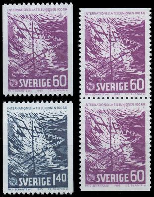 Schweden 1965 Nr 534-535 postfrisch SDBA95E