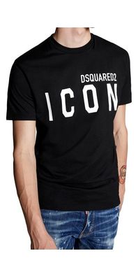 Dsquared2 IconT Shirt Schwarz Herren