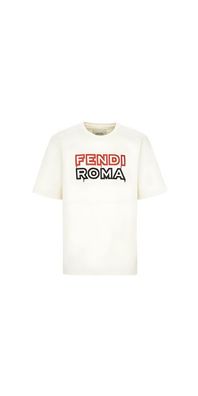 Fendi Lunar New Year Capsule T Shirt Weiß