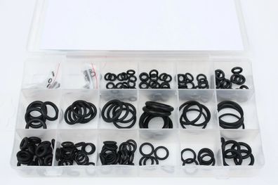 225-teiliger O-Ringe Set aus Gummi – 18 Größen für Sanitär & KFZ