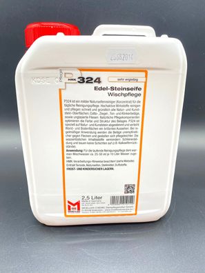 HMK P324 Edel-Steinseife 2,5 Liter Wischpflege Steinpflege Natursteinpflege
