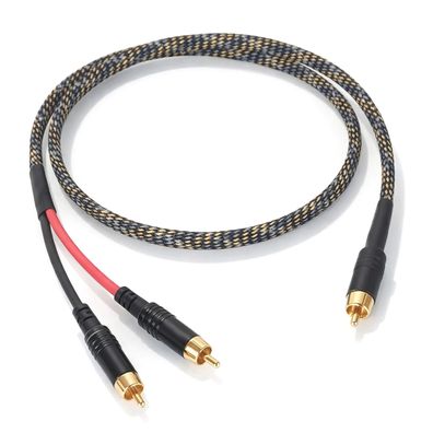 audioIN -sUBy Snake- HighEnd Cinch-Y-Kabel speziell für Subwoofer