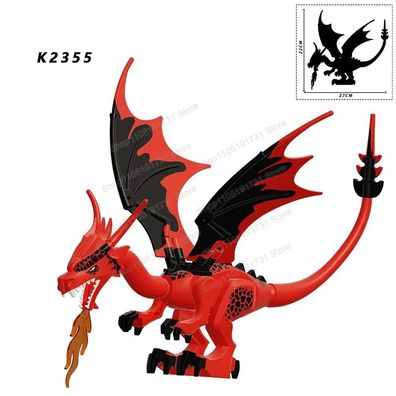 Der Hobbit Drachenmonster Bausteine Spielzeug Kind Herr der Ringe Figur