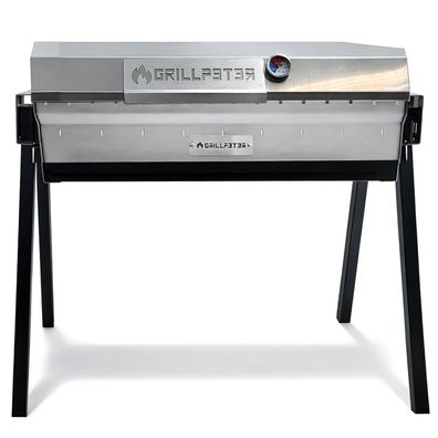 Profi Mangal Altan 90 Edelstahl 3mm Schaschlikgrill Edelstahldeckel