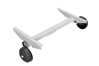 Anhängerachse für Peitz EBG10 und EBG12U 1350Kg Maße wählbar 700mm Auflagebock