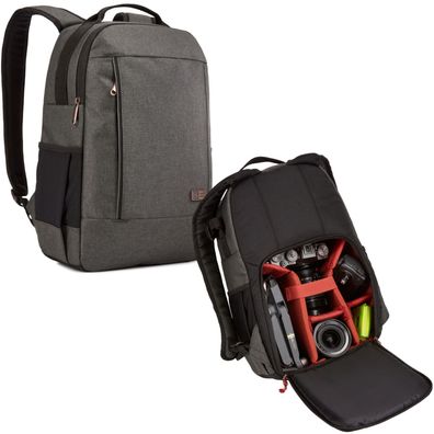 Case Logic Kamera Foto Rucksack Tasche für DSLR Systemkamera Drohne + Zubehör