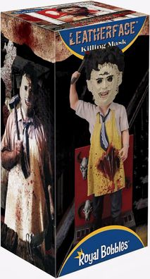 The Chainsaw Massacre Leatherface Killing Mask Figur Bobblehead 20 cm Royal