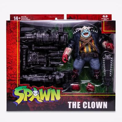 Spawn The Clown Bloody Dlx Deluxe Set Action Figure Mcfarlane Toys NEU OVP