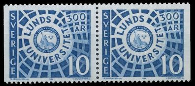 Schweden 1968 Nr 605Dl Dr postfrisch WAAGR PAAR SDBF552