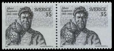 Schweden 1969 Nr 636Dl Dr postfrisch WAAGR PAAR SE0375E