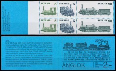Schweden Markenheftchen Nr MH 52 postfrisch SE09B8A