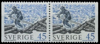 Schweden 1970 Nr 666Dl Dr postfrisch WAAGR PAAR SE1A3CA