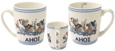 Ahoi Seehund Becher 170 ml – Ebbe, Flut & gute Laune
