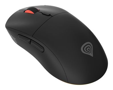 natec Genesis Zircon XIII, Beidhändig, Optisch, RF Wireless + USB Type-C, 26000 DPI,