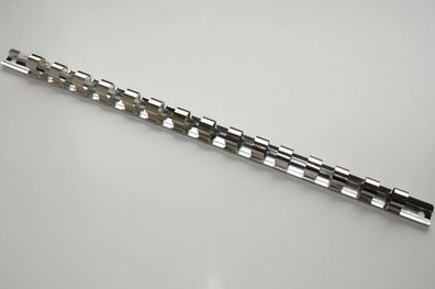 Stecknuss Halter 1/2 Zoll, 15 Clips, 415mm – Robuste Werkstattschiene