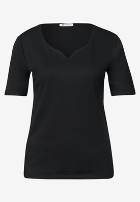 Street One Heart Neck Shirt Ada 1/2 Arm