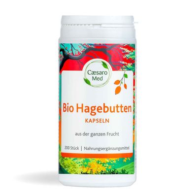 206,00€ / kg | Caesaro Med Hagebutten Kapseln BIO 150g