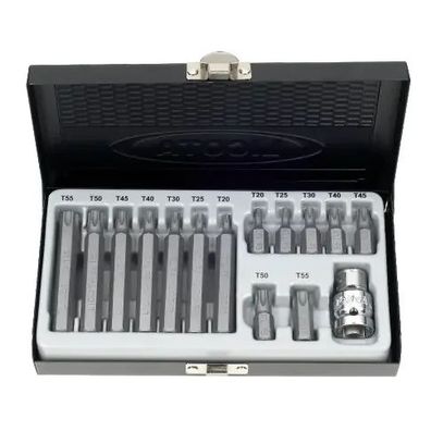 Robustes Innensechskant Bit Set S2 Stahl 3/8 Zoll T20-T55