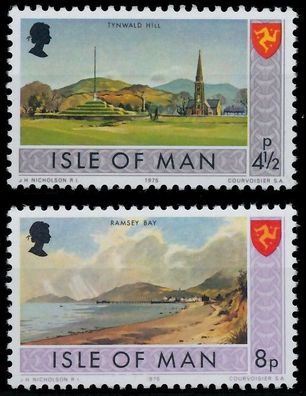 ISLE OF MAN 1974 Nr 52-53 postfrisch XAC6D2A