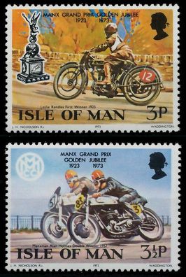 ISLE OF MAN 1973 Nr 33-34 postfrisch XAC6D22