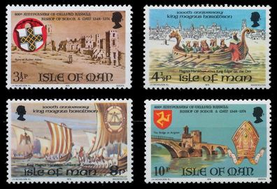 ISLE OF MAN 1974 Nr 44-47 postfrisch XAC6D36