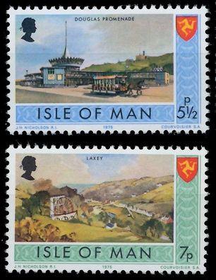 ISLE OF MAN 1975 Nr 58-59 postfrisch XAC6D42