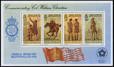 ISLE OF MAN Block 2 postfrisch XAC6D56