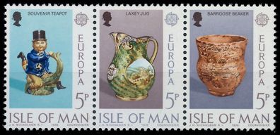 ISLE OF MAN 1976 Nr 83 + 82 84 postfrisch 3ER STR XAC6D62