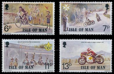 ISLE OF MAN 1977 Nr 97-100 postfrisch XAC6D6A