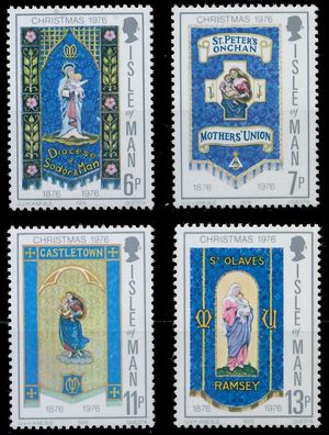 ISLE OF MAN 1976 Nr 88-91 postfrisch XAC6D72