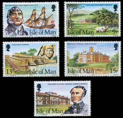 ISLE OF MAN 1980 Nr 173-177 postfrisch XAD04C6