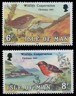 ISLE OF MAN 1980 Nr 178-179 postfrisch XAD04CA