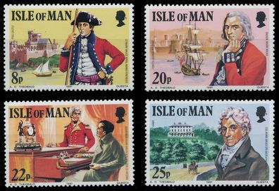 ISLE OF MAN 1981 Nr 189-192 postfrisch XAD04DE