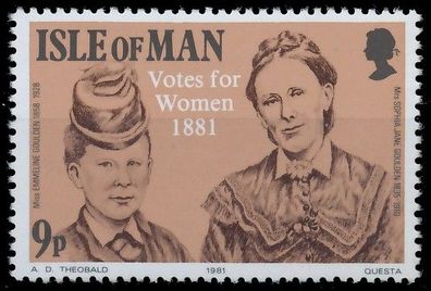ISLE OF MAN 1981 Nr 193 gestempelt XAD050A
