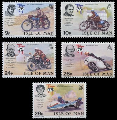 ISLE OF MAN 1982 Nr 208-212 postfrisch XAD0542