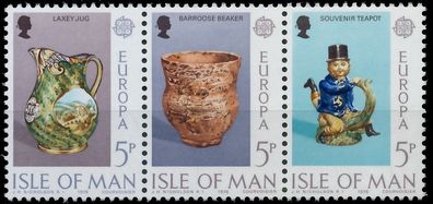 ISLE OF MAN 1976 Nr 84 + 82 83 postfrisch 3ER STR XAD057A