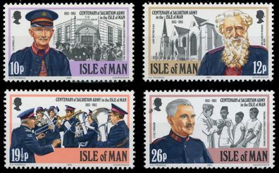 ISLE OF MAN 1983 Nr 236-239 postfrisch XAD0606