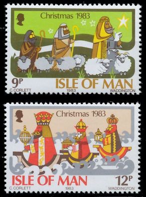 ISLE OF MAN 1983 Nr 248-249 postfrisch XAD0622